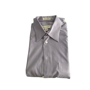 Men's Light Purple Pronto Uomo 100% Cotton Dress Shirt.‎ Office Career Business
